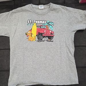 Gray Kids Graphic T-Shirt